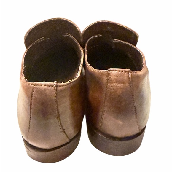 Bed Stu Men\'s Brown Leather Slip-On Loafers, pre-owned, size 9 main image 7